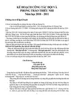 chuong trinh cong tac dọi 2010-2011