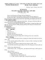 KE HOACH TO CHUC DAI HOI DOAN VIEN- LIEN DOI NAM HOC 2010-2011