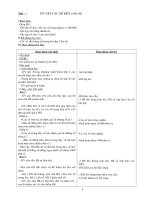 GIÁO ÁN TOÁN KHỐI 4  HKI