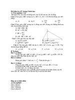 KIEM TRA T9 C1 BÙI VĂN QUANG