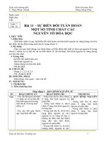 su bien doi mot so dai luong vat li (lop 10 NC)