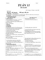 Giao an  Tổng hợp lớp 3 Tuân11