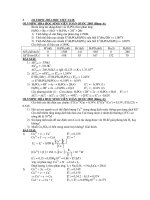 bài tập điện hóa