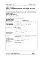 ôn thi chương 1 phần giải tích 12