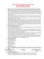 cac van de thong nhat thuc hien mon Am nhac