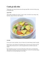 canh gà nấu dứa nè bà con