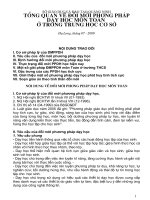 Phương Pháp đổi mới dạy học toán