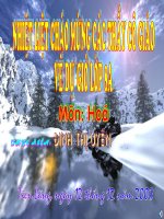 Bai: Tính theo PTHH (t2)