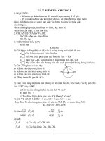 Tiết 27: Kiểm tra cII (hình học)