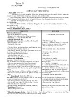 Giao an lop 4-Tuan 5