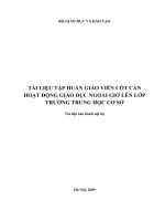 Tài liệu tập huấn HĐGDNGLL_P2