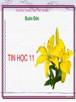 Tiết 35 - Kiểu bản ghi