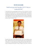 MobiFone đạt giải nhất 