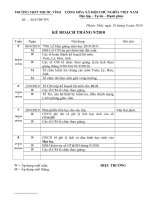 Kế hoạch tháng 9/2010