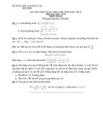 Đề thi GVG tỉnh năm học 2009 - 2010