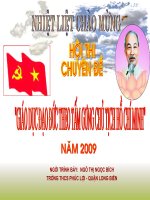 chuyên đề về Hồ Chí Minh