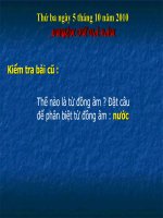 luyện từ và câu MRVT - Hữu nghị - Hợp tác