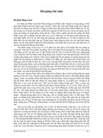 Bài giảng thứ năm