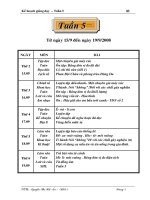 tuần 5 - lop 5