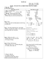 GA LỚP 4 TUẦN 32