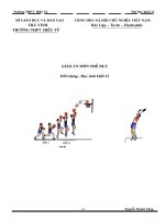 THỂ DỤC 12 NH 2010-2011