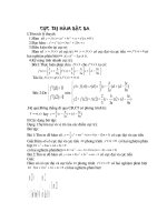 Cực trị hàm bậc ba (đầy đủ)