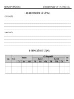 Kế hoạch giảng dạy ngữ văn 12 nâng cao