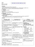 TIÊT 6, BÀI 6; ĐỘT BIẾN SỐ LƯỢNG NST