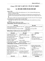 giáo án toán 6 (2009- 2010)