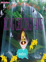 Rung chuông vàng-khối 9-nhân kỷ niệm 15-10