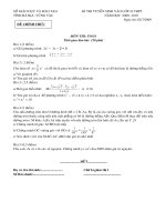 Đề Toán tuyển sinh vào lớp 10 Tp Vũng Tàu 2009-2010