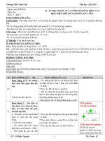 Giao an vat ly 9 moi nhat nam 2010 - 2011