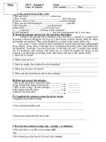 KT Tieng Anh 8-(1T)- YT-NgheAn