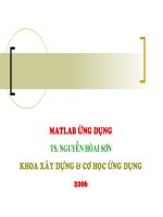 Matlab ứng dụng
