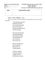 Đề thi HK II THCS Long Thành