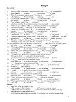 trac nghiem rat hay ENGLISH 9