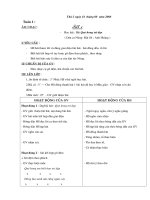 giáo an am nhạc lớp 3 tiết 1