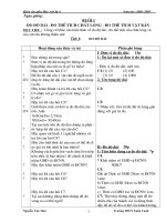 Giáo án bổ trợ - Vật lý 6