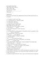 DE THI 12CB- CA NAM-