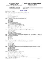 Đề Thi Vật Lý 12 - HK2 - NH2009 