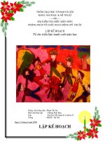 Ke hoach trien lam tranh o truong hoc