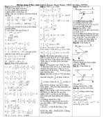 Bài tập chọn lọc Đại + Hình 7 chương I