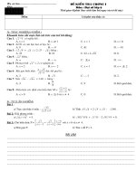 Ktra Đại 9 chương I