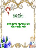 Nhân một số TP với một số TP