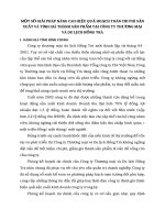 MỘT SỐ GIẢI PHÁP NÂNG CAO HIỆU QUẢ HOẠCH TOÁN CHI PHÍ SẢN XUẤT VÀ TÍNH GIÁ THÀNH SẢN PHẨM TẠI CÔNG TY THƯƠNG MẠI VÀ DU LỊCH HỒNG TRÀ