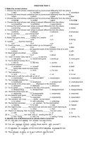 Đề kiểm tra tiếng anh lớp 12, số 5