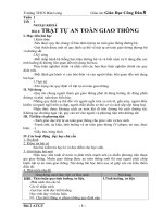 L8 T1 Ngoai khoa - An toan giao thong.doc