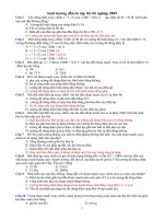 Điện XC (SHD Ôn thi tốt nghiệp)