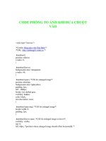 Code phóng to ảnh