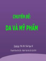 Da và mỹ phẩm P2